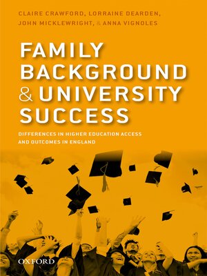 cover image of Family Background and University Success